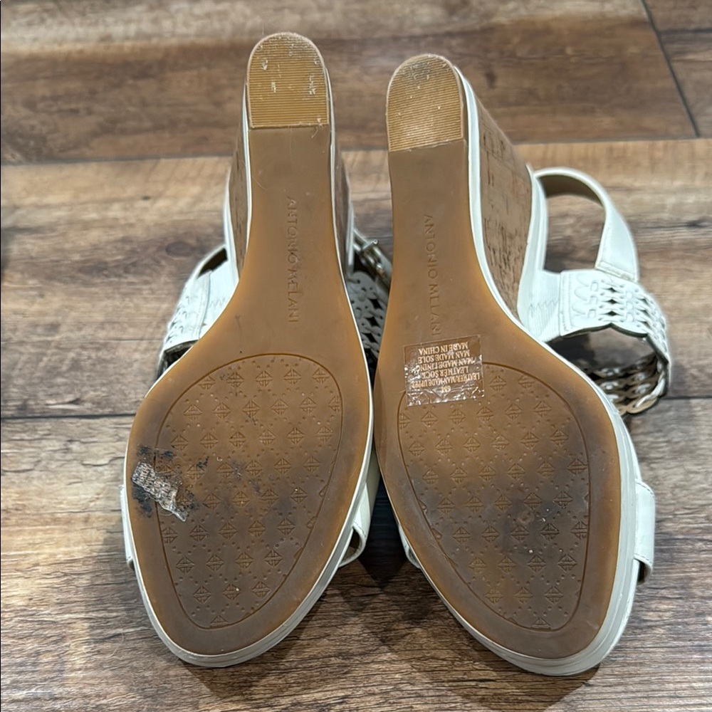 ANTONIO MELANI Wedge Sandals - Picture 2 of 3